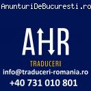 AHR Translations Agency +40731010801
