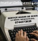 Masina de scris – Reparatie/service 
