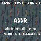 AHR TRANSLATIONS  -  Traduceri de top 